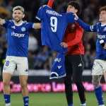 Colo Barco: generó un penal, gran partido y dedicatoria a Panichelli