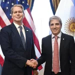 Luis Caputo se reunió con el Secretario del Tesoro estadounidense, Scott Bessent