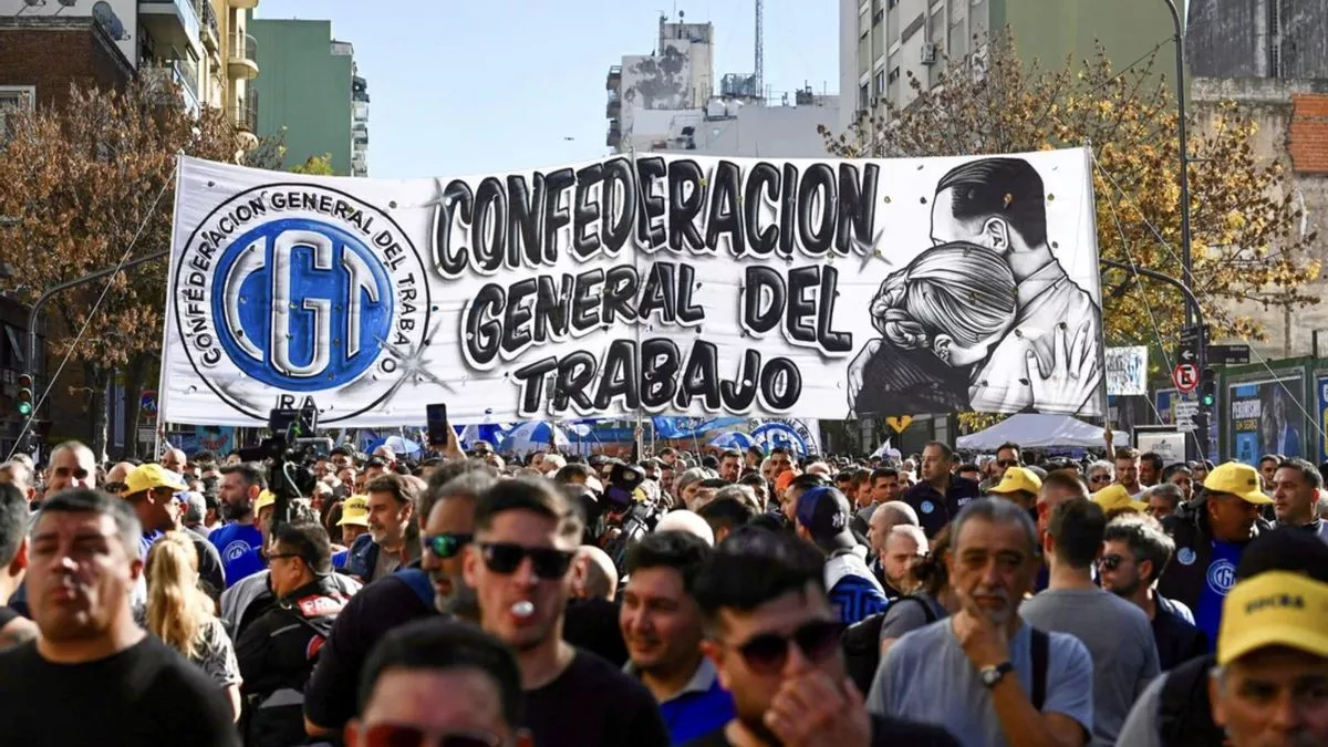 La CGT se movilizó por última vez en el Día del Trabajador