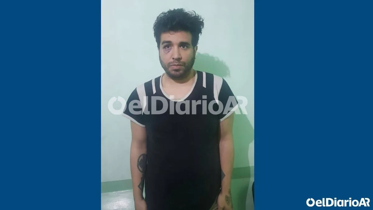 Sabag Montiel, horas después de su detención, la noche del 1° de septiembre de 2022.
