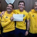 “Tranquilitos”, el significado de la emotiva dedicatoria del cuerpo técnico de Boca a Russo