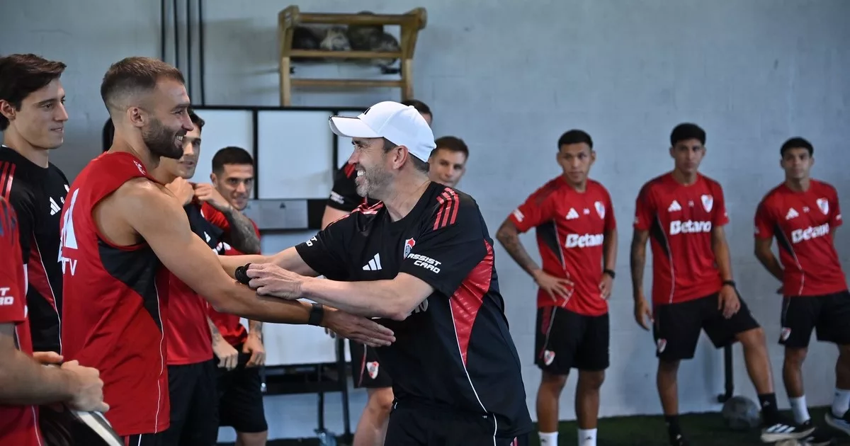 La foto que esperanzó a River con la vuelta de Pezzella