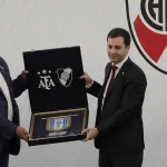 Chiqui Tapia asistió a la asunción de Di Carlo como presidente de River