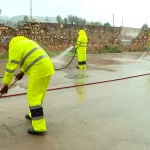 Colapso del alcantarillado inunda Carcaixent tras fuertes lluvias