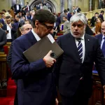 Salvador Illa busca afianzar el bloque con ERC y Comuns en financiación singular y Presupuestos frente a la beligerancia de Junts