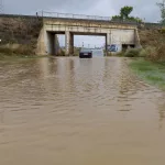 La dana Alice deja sin agua potable a más de 100.000 personas en el Campo de Cartagena (Murcia)
