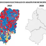 Los resultados de las elecciones de Aragón, municipio a municipio