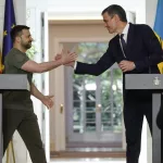 Zelenski visitará España el próximo miércoles y se reunirá con Sánchez en La Moncloa