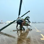 Tres helicópteros del Ejército de Tierra, dañados en Estados Unidos durante un ejercicio de conmemoración de la independencia