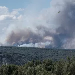 El incendio del Parque Natural de la Sierra Norte de Guadalajara continúa en nivel 2 y ha quemado ya unas 12.000 hectáreas