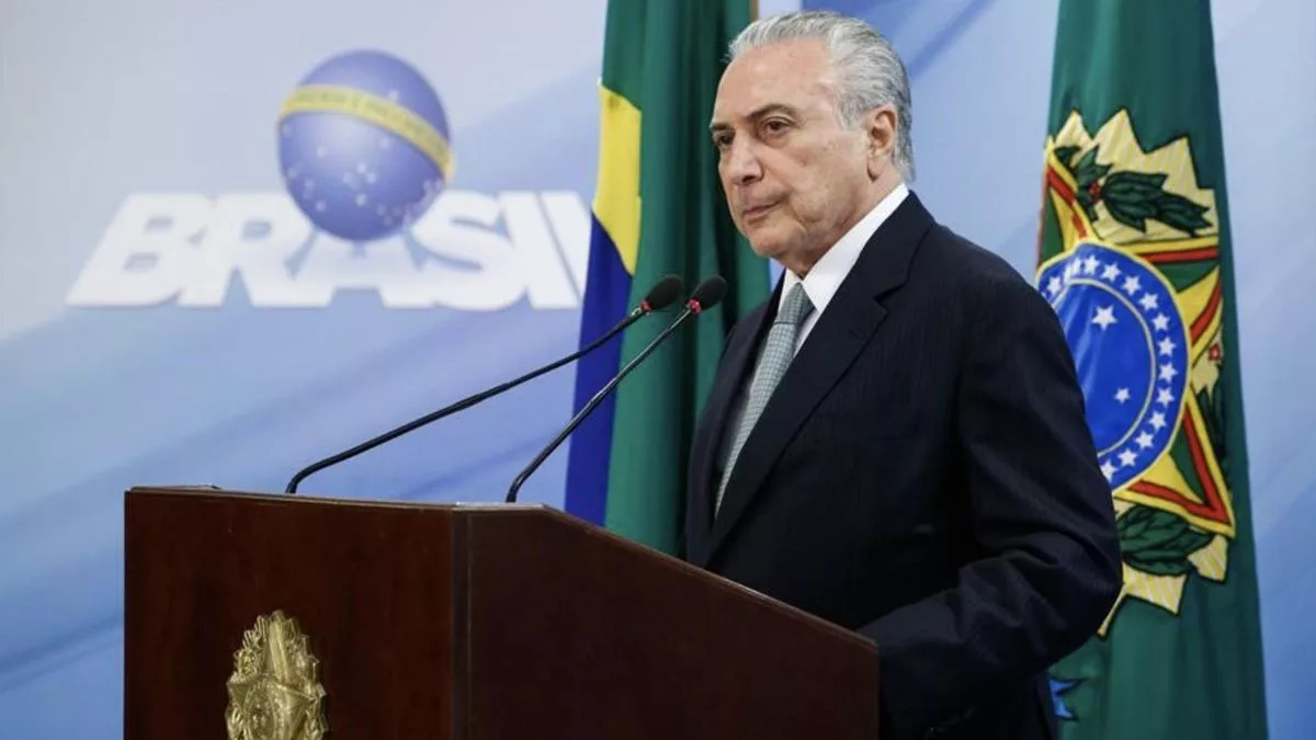 Michel Temer, el presidente de Brasil que impulsó la flexibilización laboral.