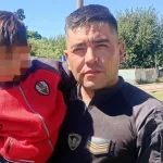 Impactante video: un policía salvó a un nene de 3 años de ser atropellado por un tren