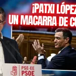 EN DIRECTO/ Patxi López enloquece, insulta a todo el mundo y despierta el aplauso del autoritario Pedro Sánchez
