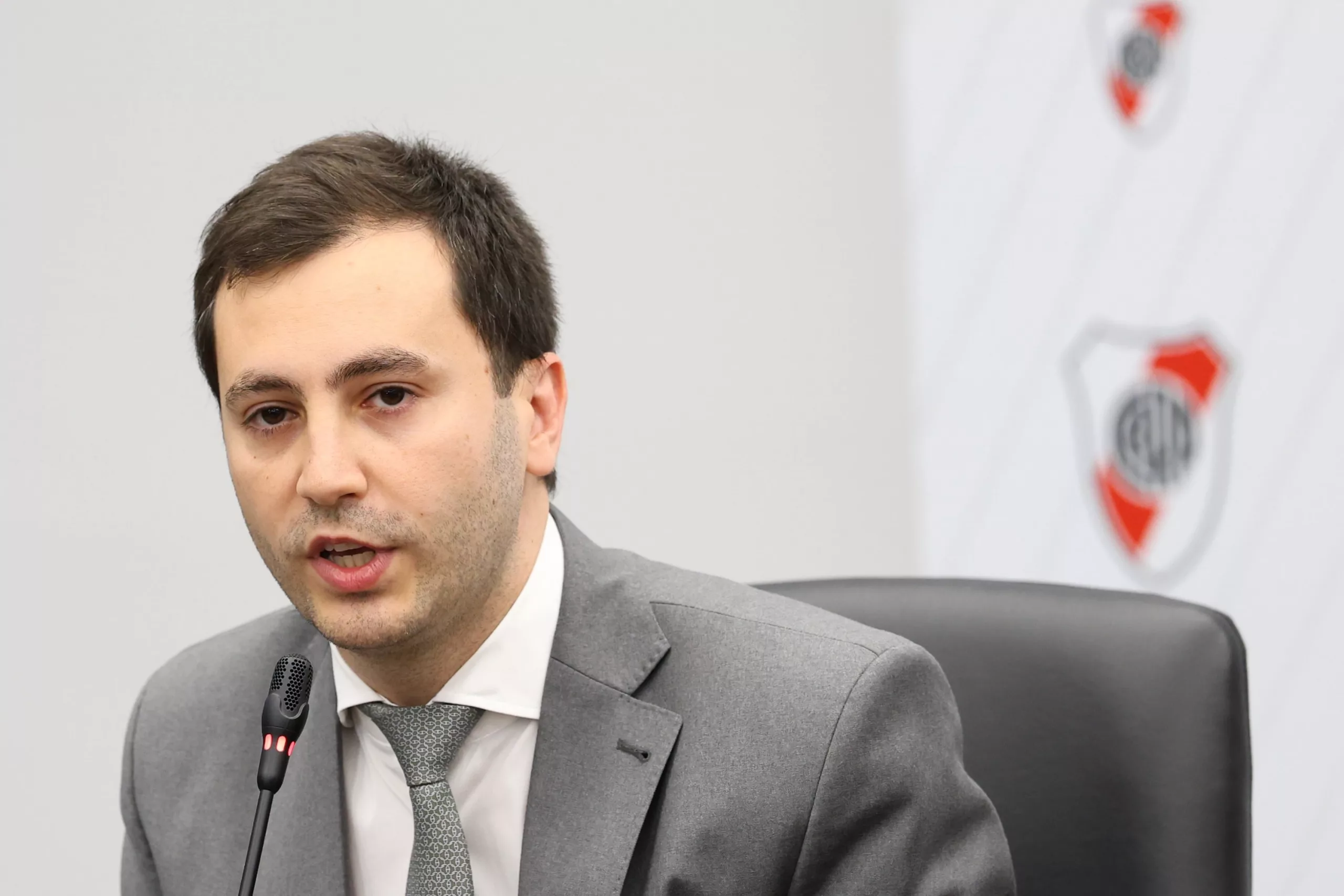 El presidente de River, Stefano Di Carlo