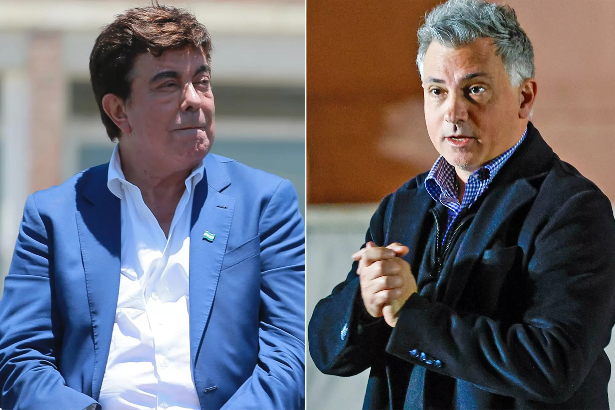 Fernando Espinoza y Sebastián Pareja