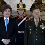 Con el uniforme del Ejército, Presti juró ante Milei como ministro de Defensa