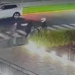Un vigilador atropelló en el estacionamiento del Unicenter a un ladrón que acababa de robar en un negocio