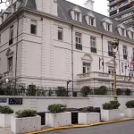 Fuerte operativo de seguridad en la embajada inglesa en Argentina antes del cruce por semifinales