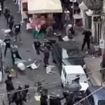 Video: fuerte enfrentamiento entre hinchas del Napoli y el Sporting Lisboa