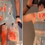 Un estudiante se disfrazó de “mujer violada” en Bariloche y despertó un fuerte rechazo