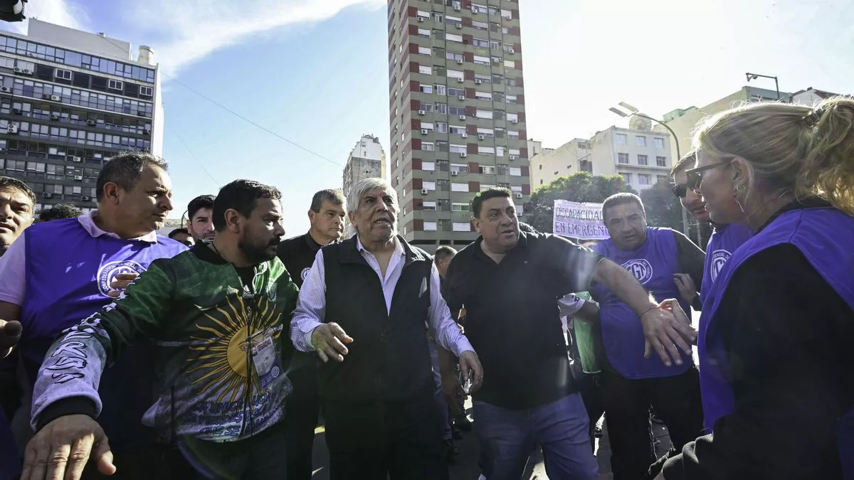 Hugo Moyano, líder de uno de los sindicatos que cuota obligatoria, el de camioneros.