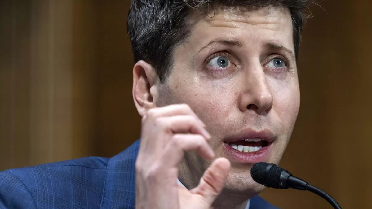 Imagen de archivo de Sam Altman. EFE/EPA/JIM LO SCALZO