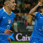 Con goles de Giuliano y Almada, el Atlético Madrid aplastó 5-0 al Real Betis y avanzó en la Copa del Rey