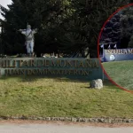 El kirchnerismo acusa al ministro de Defensa de borrar el nombre del general Perón de la fachada de la Escuela Militar de Montaña