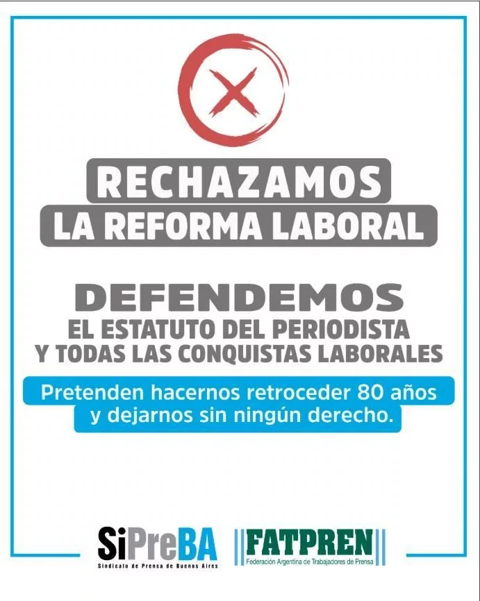 Repudio de SiPreBa y Fatpren