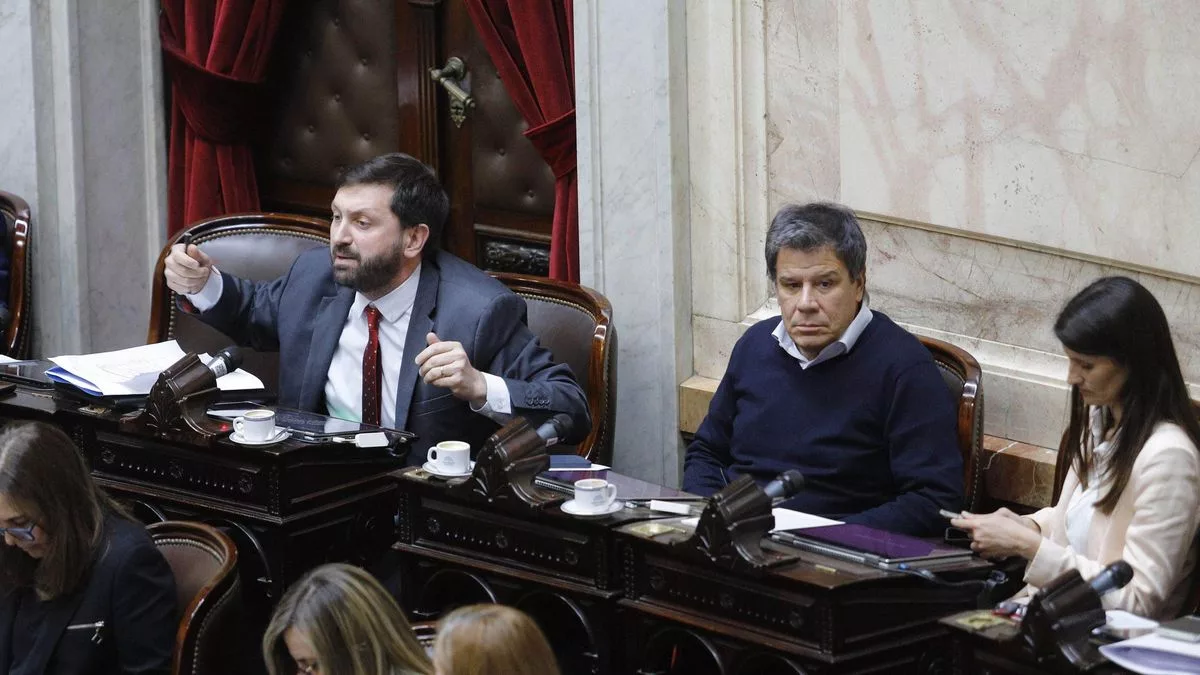 Facundo Manes junto a Pablo Juliano