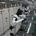 La robotización es imparable en China por la caída de la fuerza de trabajo