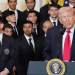 Las señales de incomodidad de Messi en su encuentro con Trump