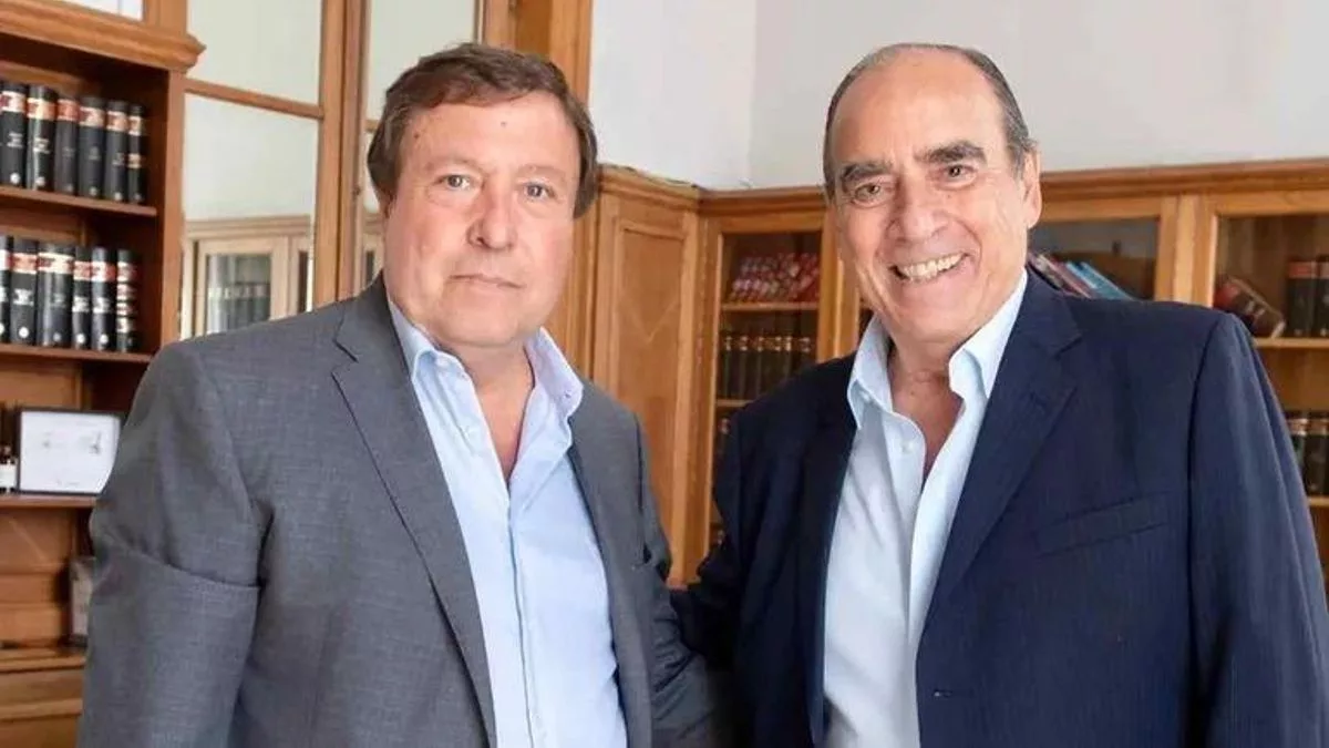 El gobernador Weretilneck y Guillermo Francos.