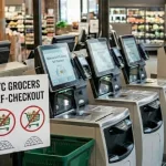 Avanza en Nueva York: el proyecto de ley que limitaría la cantidad de productos en el autopago de supermercados