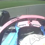 Trompo de Franco Colapinto tras un toque con Stroll en la largada del GP de México