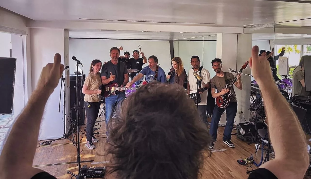 Milei ensayó con 