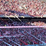La reacción del Monumental luego de la eliminación ante Palmeiras