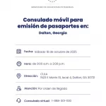 Atención, salvadoreños en EE.UU.: anuncian jornada especial del consulado móvil para tramitar el pasaporte sin cita