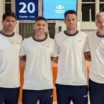 Tras una extensa travesía de casi dos días de viaje, la delegación argentina de Copa Davis llegó a Busan
