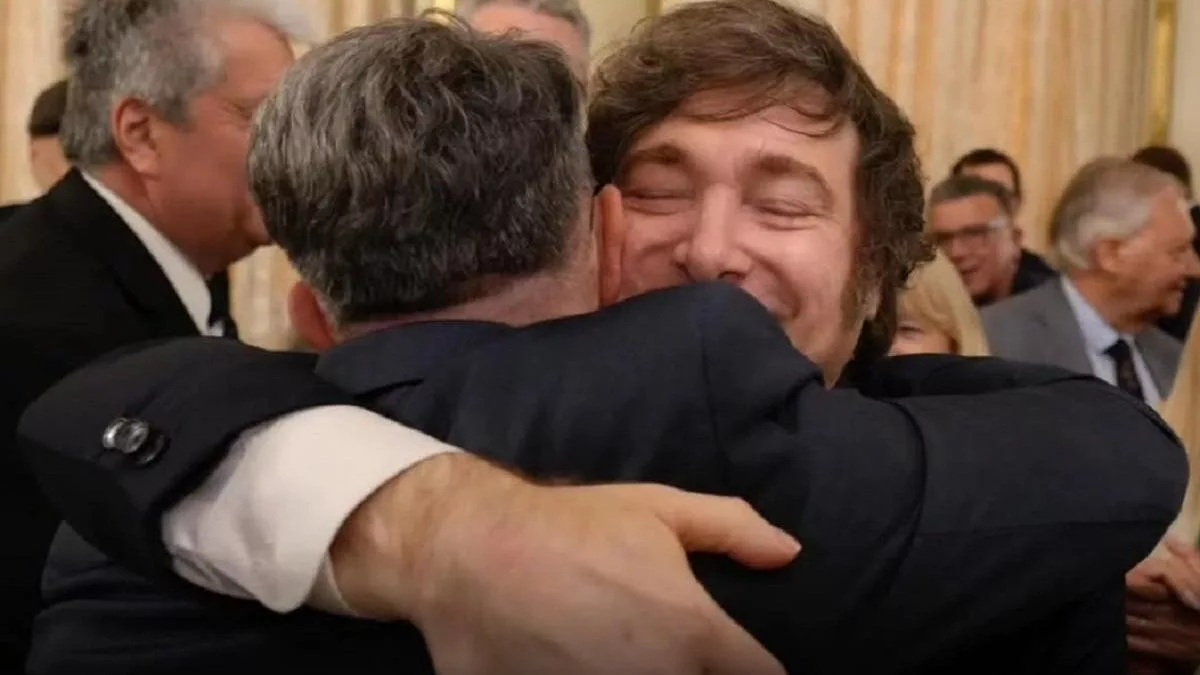 El encuentro entre Milei y pastores marcó la primera celebración evangélica en la sede del Ejecutivo.