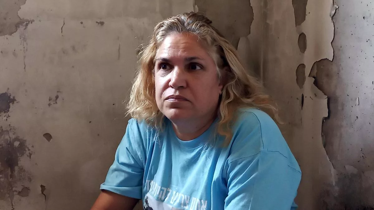 Tammy Baruch en su casa del kibutz Beeri, el 5 de octubre de 2025.