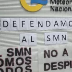 Apagón informativo en el Servicio Meteorológico y protesta contra Sturzenegger por los despidos