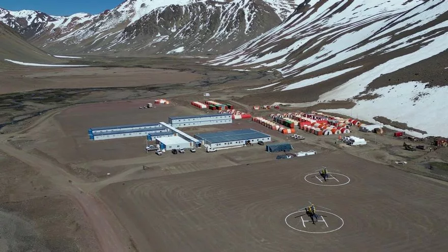Futura mina de cobre Los Azules, en San Juan.