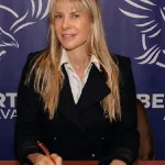 Quién es Karen Reichardt, la exvedette que fue tapa de Playboy y ahora encabeza la lista de LLA