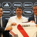 Coudet dirige su primer entrenamiento en River