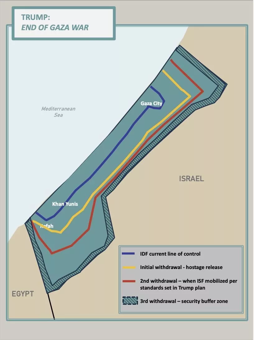 Imagen del plan compartido por la Casa Blanca.