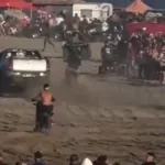 Detuvieron al conductor de una Amarok que manejaba fuera de sí por los médanos de Villa Gesell: “Si corrés picadas, vas preso”