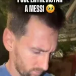 “No sé cómo pero logró verme”: el emotivo gesto de Messi con un periodista