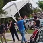 El diputado peronista Aldo Leiva se enfrentó con militantes de La Libertad Avanza y agredió a un camarógrafo en Chaco
