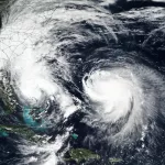 Alerta en Estados Unidos: el momento exacto en el que los huracanes Imelda y Humberto se fusionarán